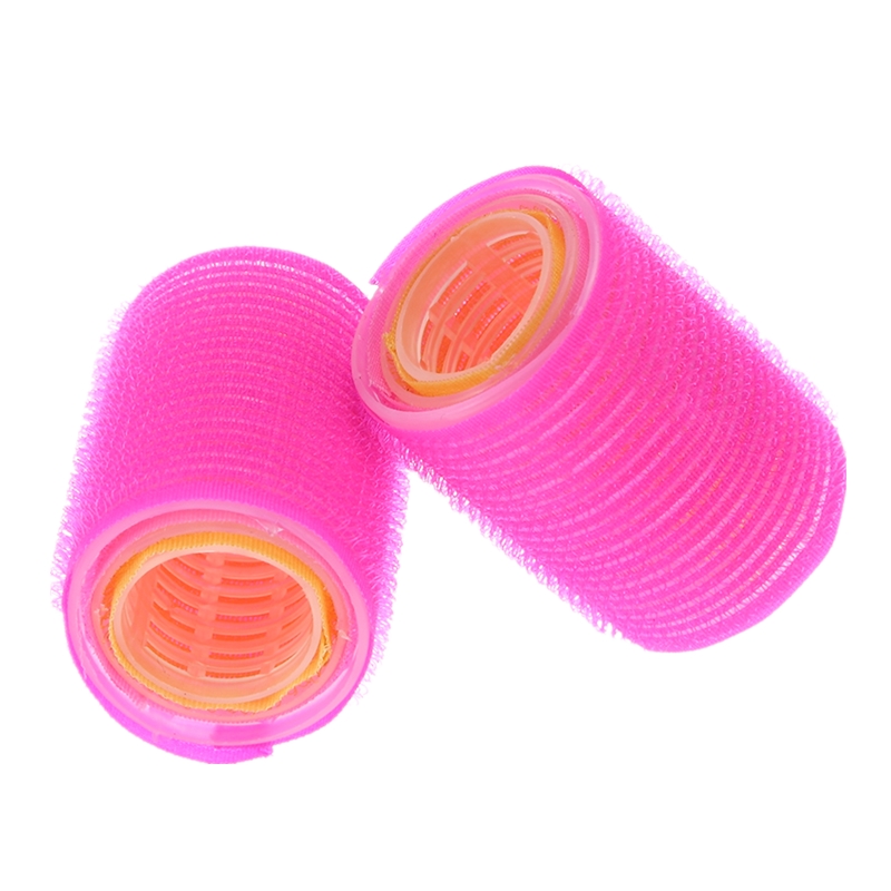 Cute Convenient Self-Adhesive Plastic Hair Curlers Set