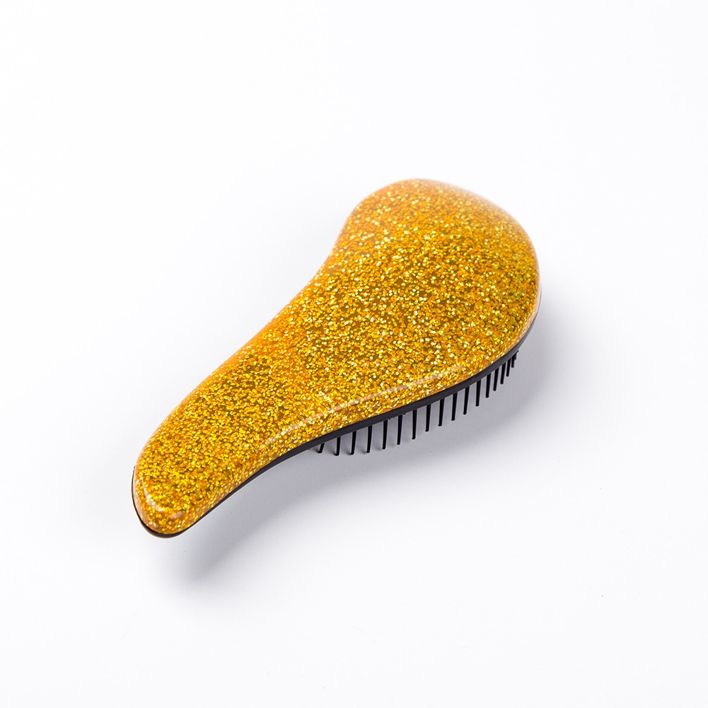 Glitter Design Portable Hair Brush