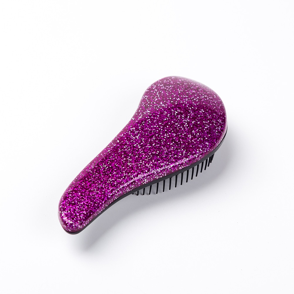 Glitter Design Portable Hair Brush