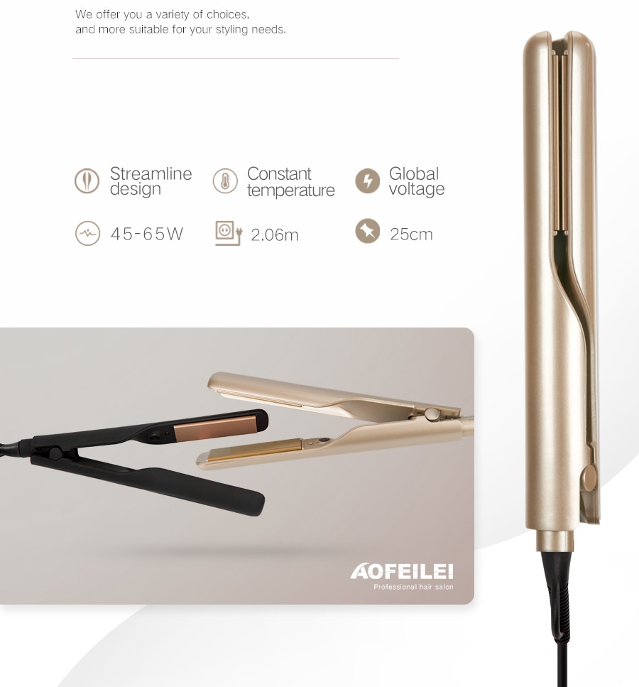 Professional Electric Hair Straightening Iron