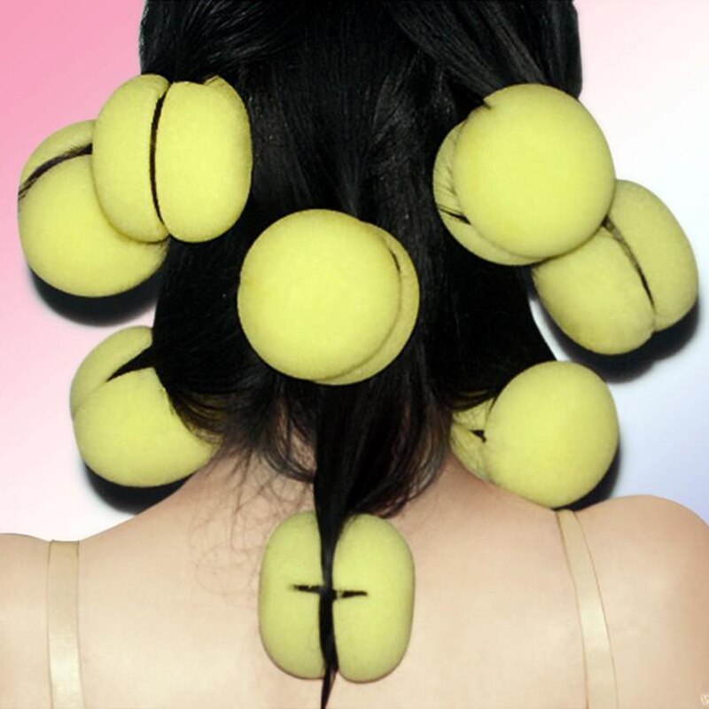 Yummy Design Hair Rollers 6 Pcs Set