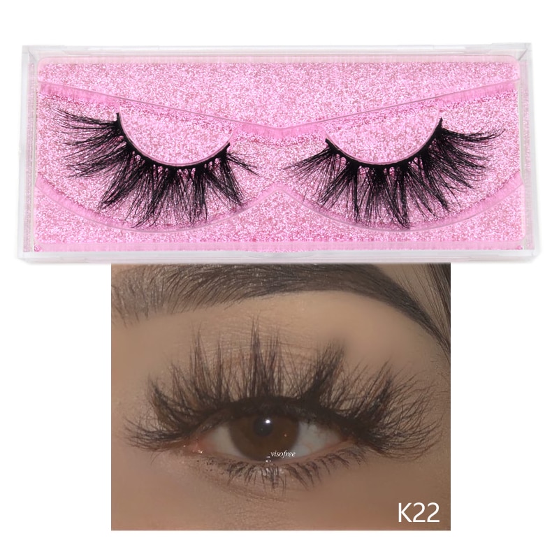 5D Mink Eyelashes Set