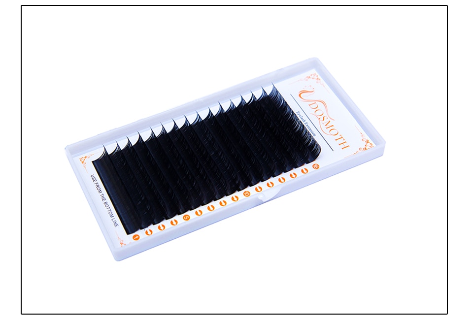 0.03-0.20 mm Thickness Faux Eyelashes 16 Rows Set