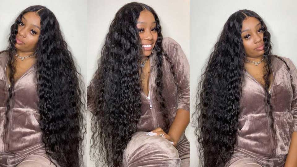 180% Density Water Wave Wig