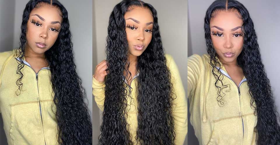 180% Density Water Wave Wig