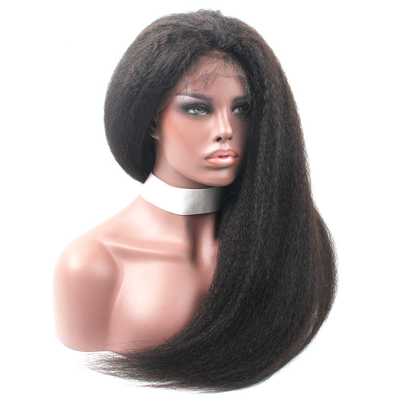 Kinky Straight Brazilian Hair Wig