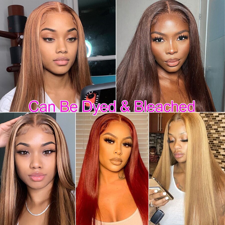 Remy Straight Highlight Wig