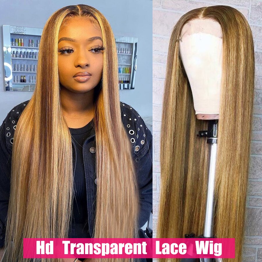 Remy Straight Highlight Wig