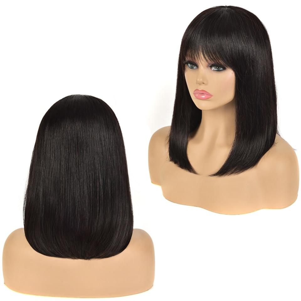 Remy Human Hair Short Bob Wig