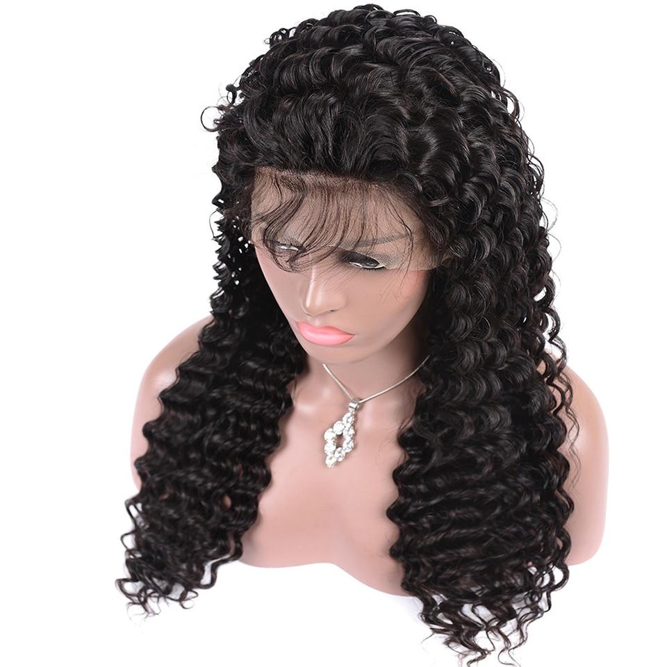 13x4 Lace Front Deep Wave Human Hair Wig