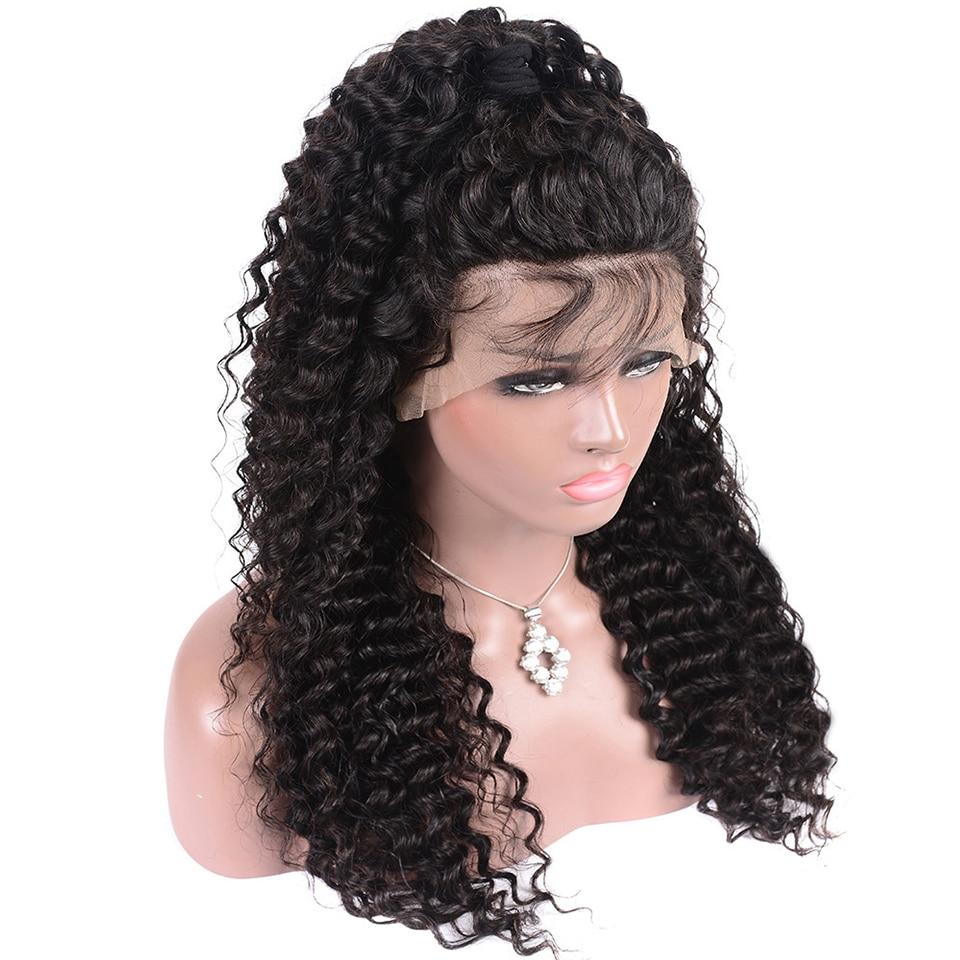 13x4 Lace Front Deep Wave Human Hair Wig