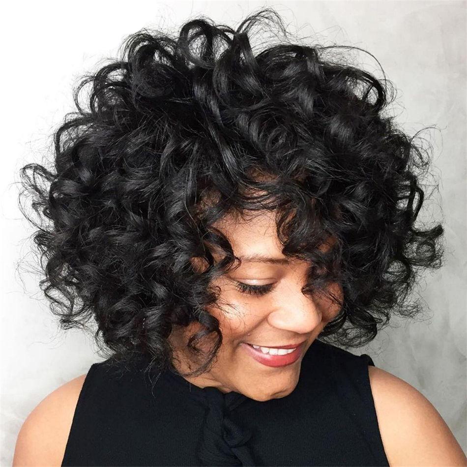 Loose Curly Short Wig