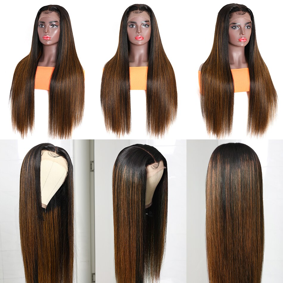 Straight T-Part Lace Wig