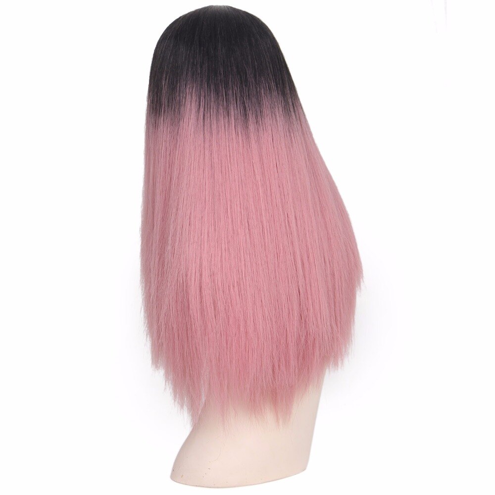 Women's Coloured Long Straight Wig