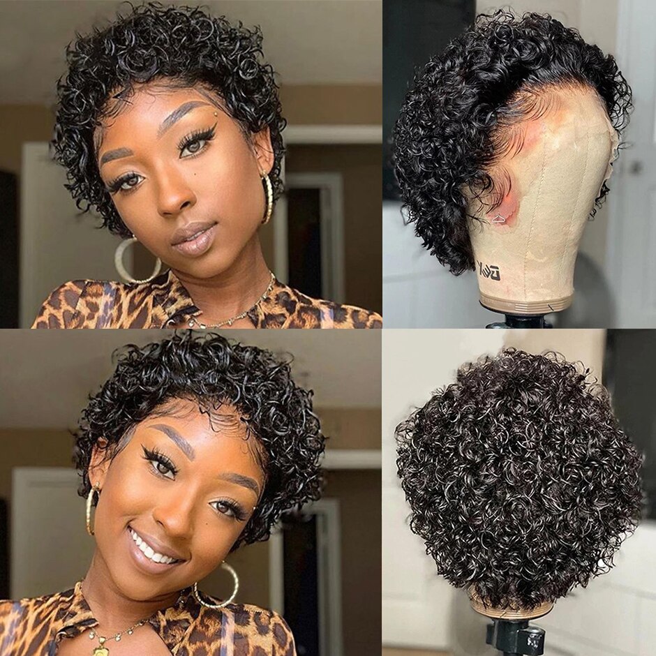 Curly Pixie Cut Wig