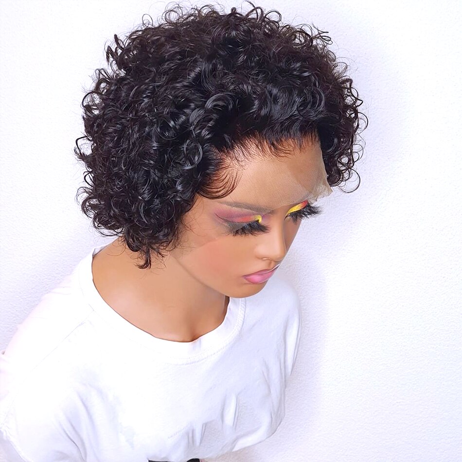 Curly Pixie Cut Wig