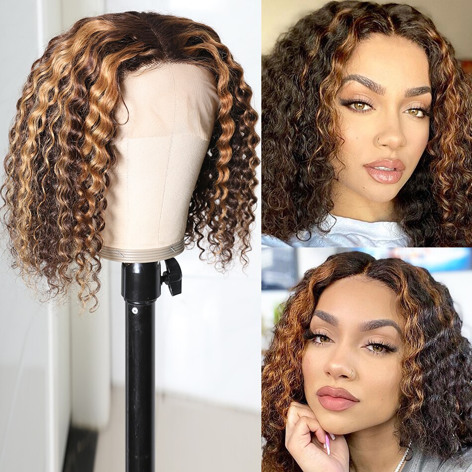 Human Hair Highlight Wig