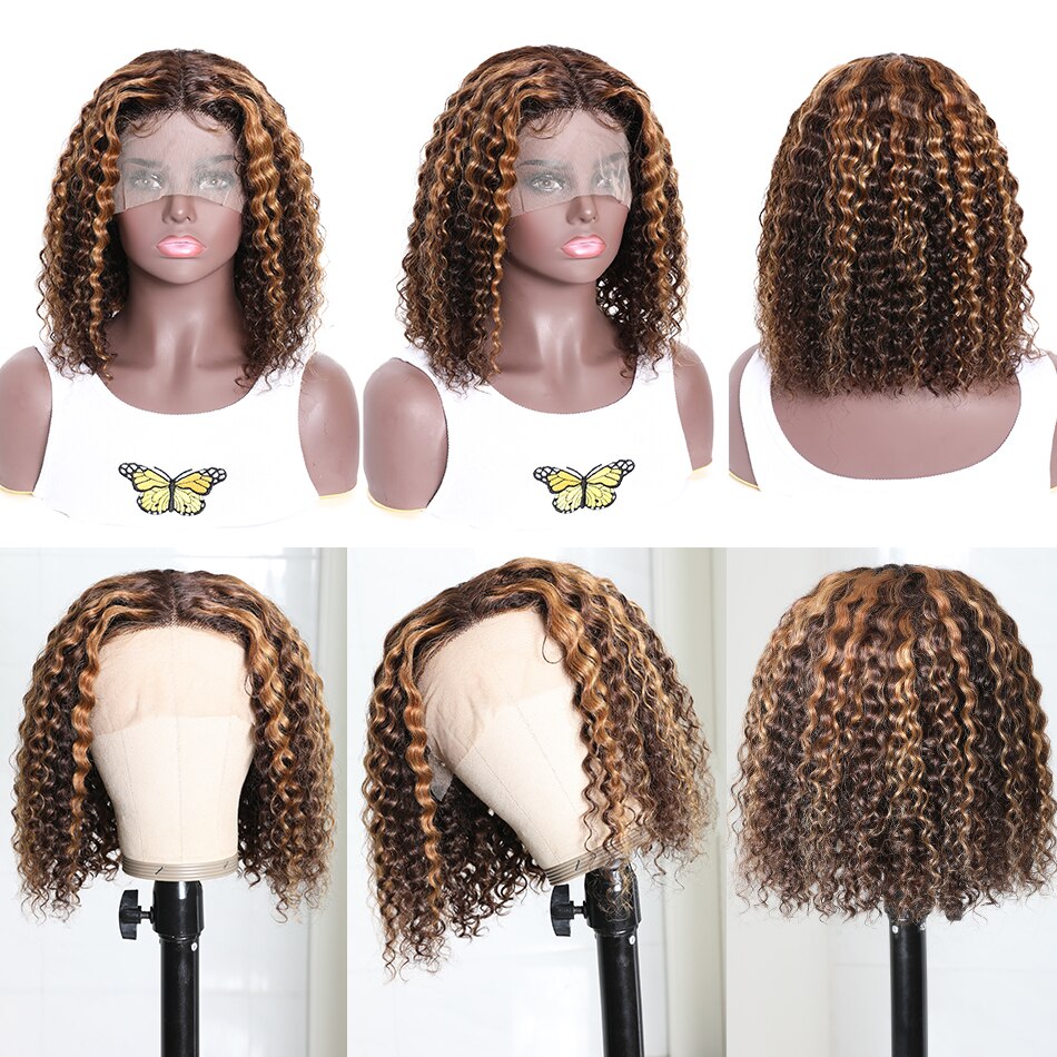 Human Hair Highlight Wig