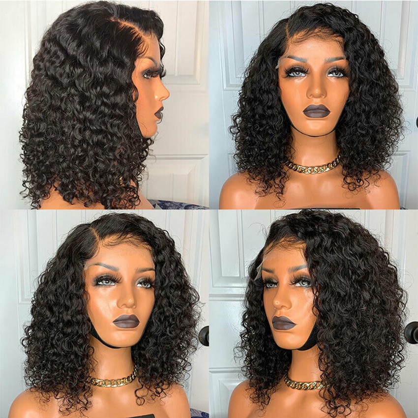 Women's Deep Curly Bob Wig