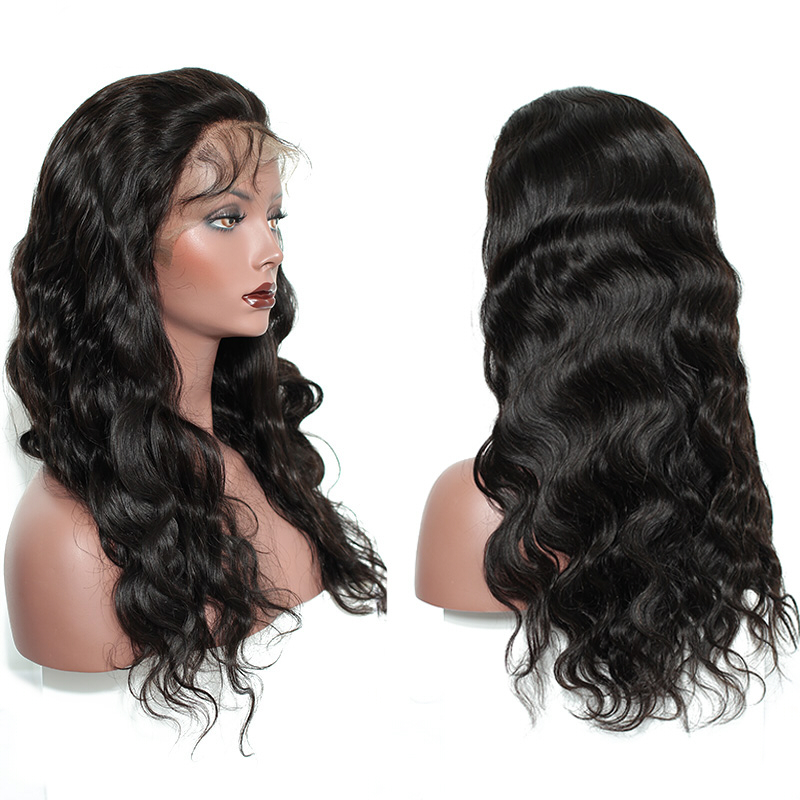 Natural Black Human Hair Wig For Women