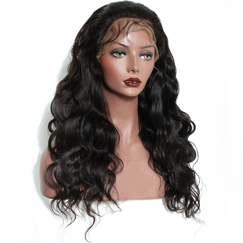 Natural Black Human Hair Wig For Women