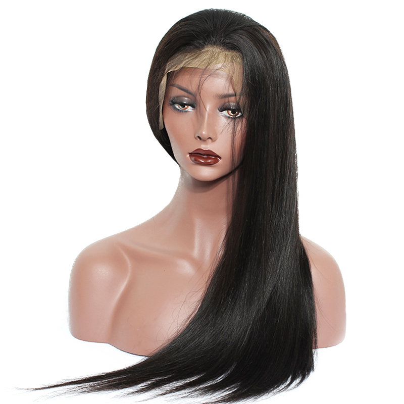 Silk Straight Natural Black Wig