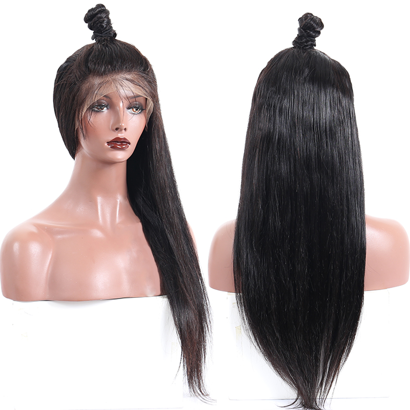 Silk Straight Natural Black Wig