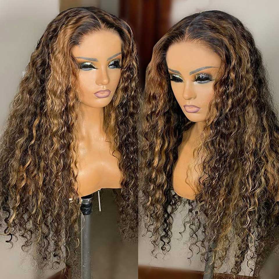 Water Wave Human Hair Wig