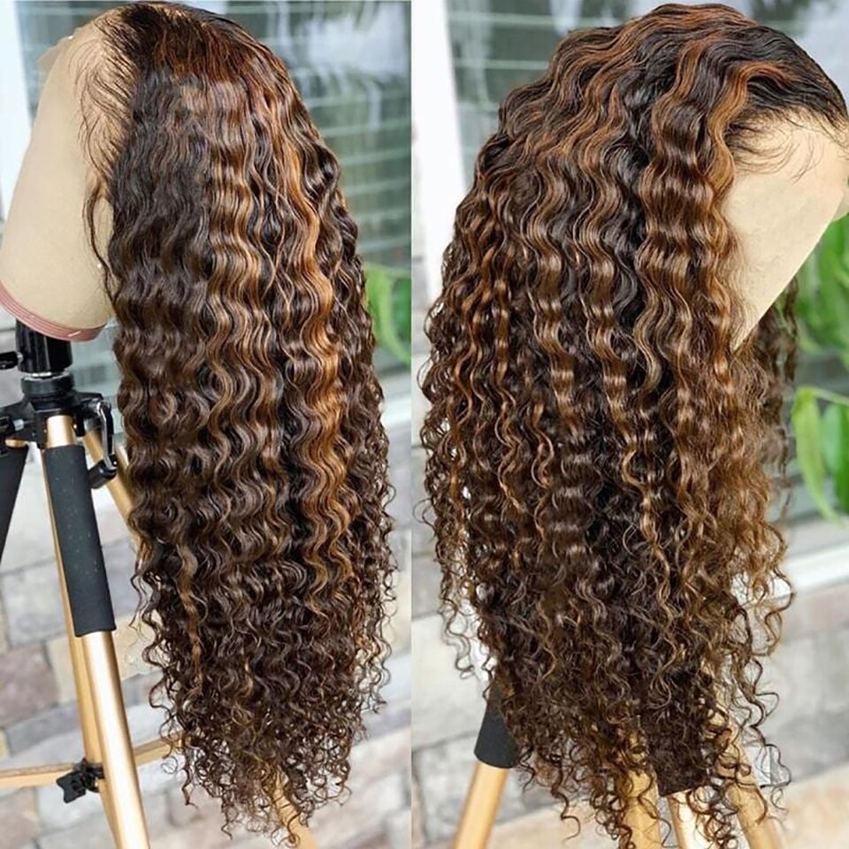 Water Wave Human Hair Wig