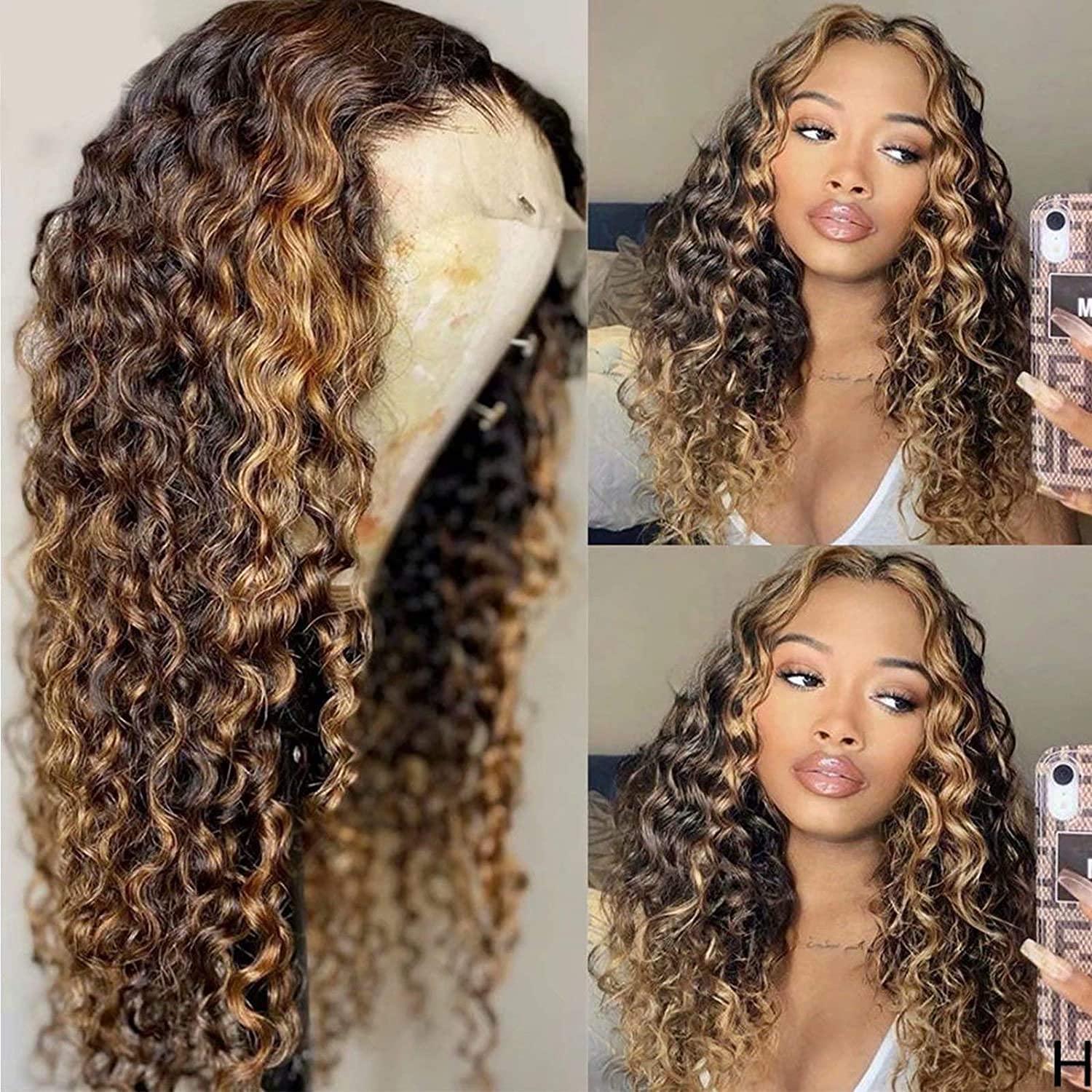 Water Wave Human Hair Wig