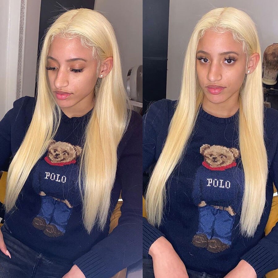 Honey Blonde Straight Wig