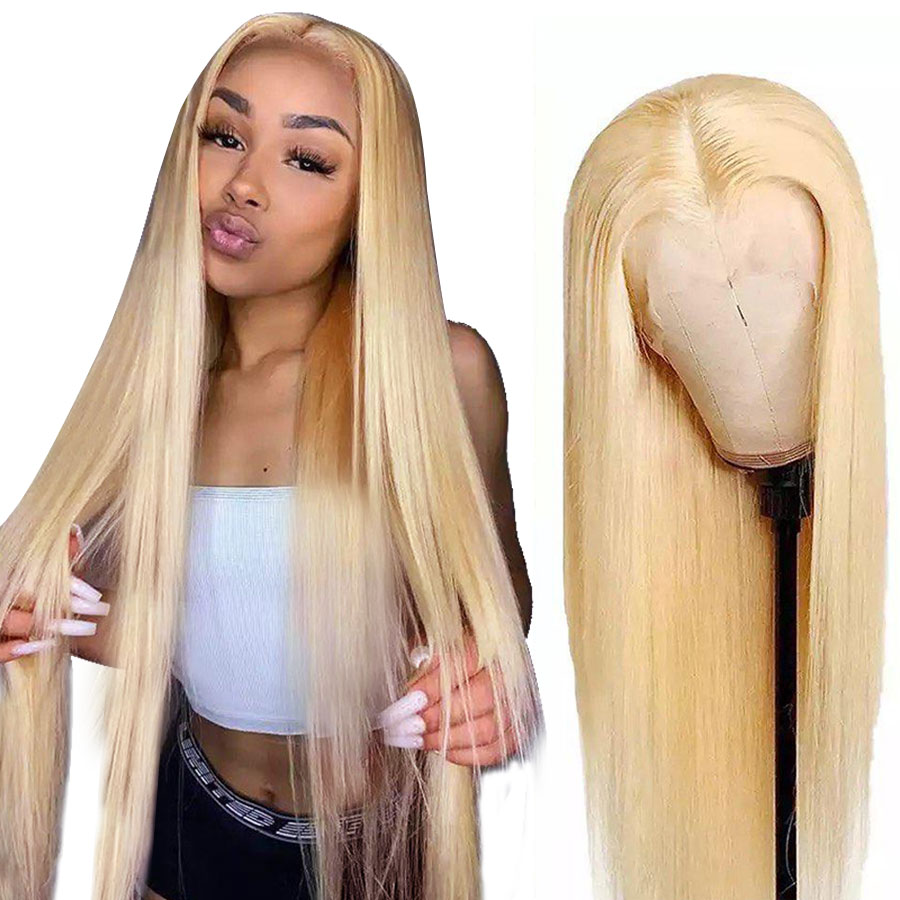 Honey Blonde Straight Wig