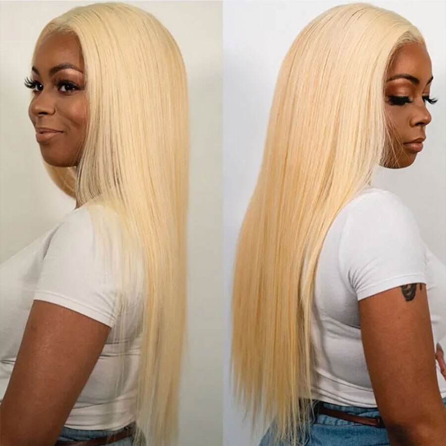 Honey Blonde Straight Wig