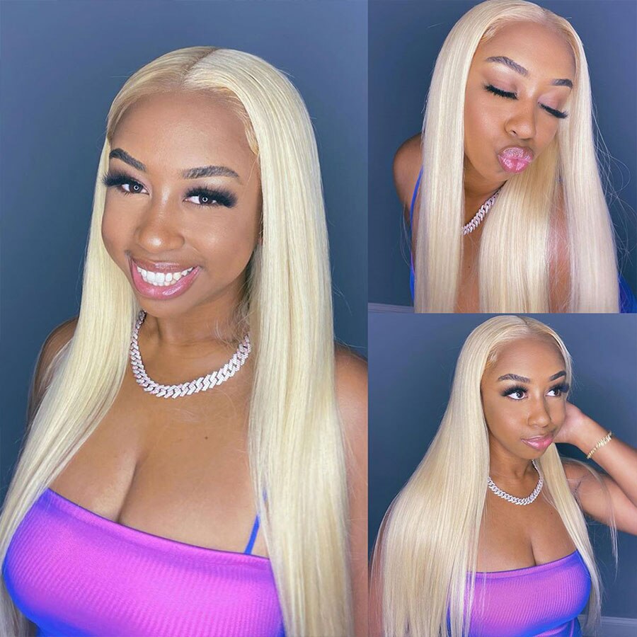 Honey Blonde Straight Wig