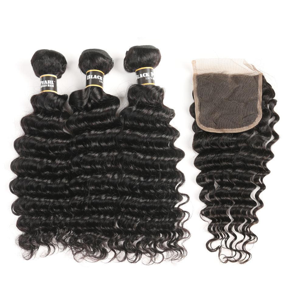 Deep Wave Brazilian Hair Bundles