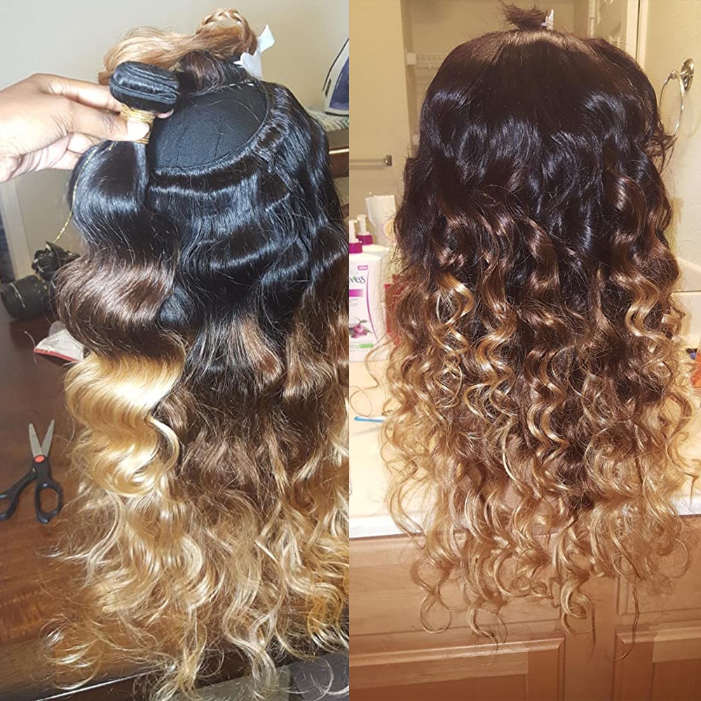 Ombre Brazilian Body Wave Hair Bundles