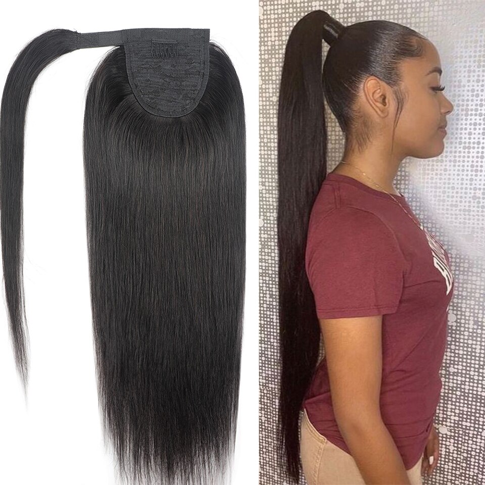 Human Hair Ponytail Extension