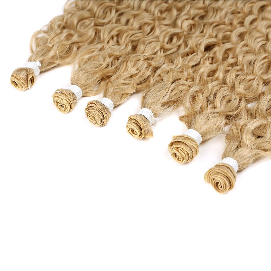 Curly Artificial Hair Extension Bundle