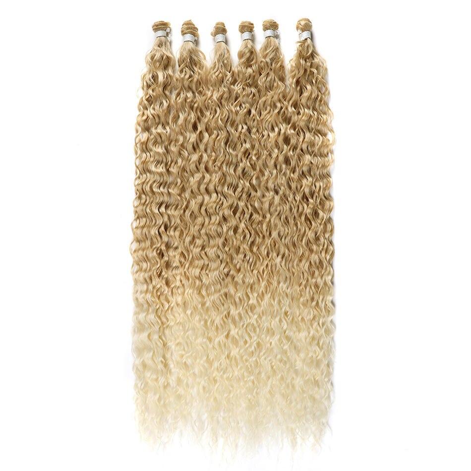 Curly Artificial Hair Extension Bundle