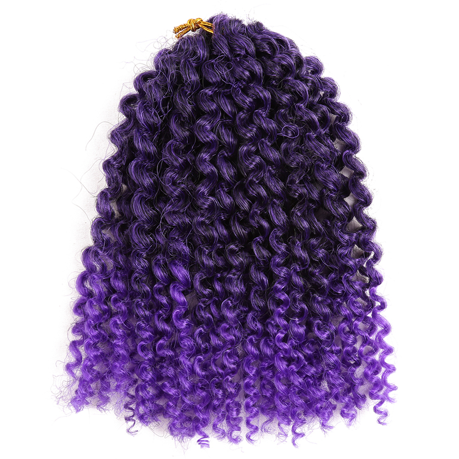 Cute Curly Thick Dark Synthetic Hair Extension